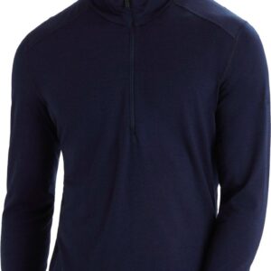 M Merino 200 Oasis LS Half Zip Midnight Navy