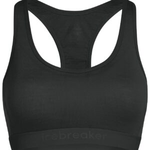 W Merino 125 ZoneKnit Racerback Bra Black