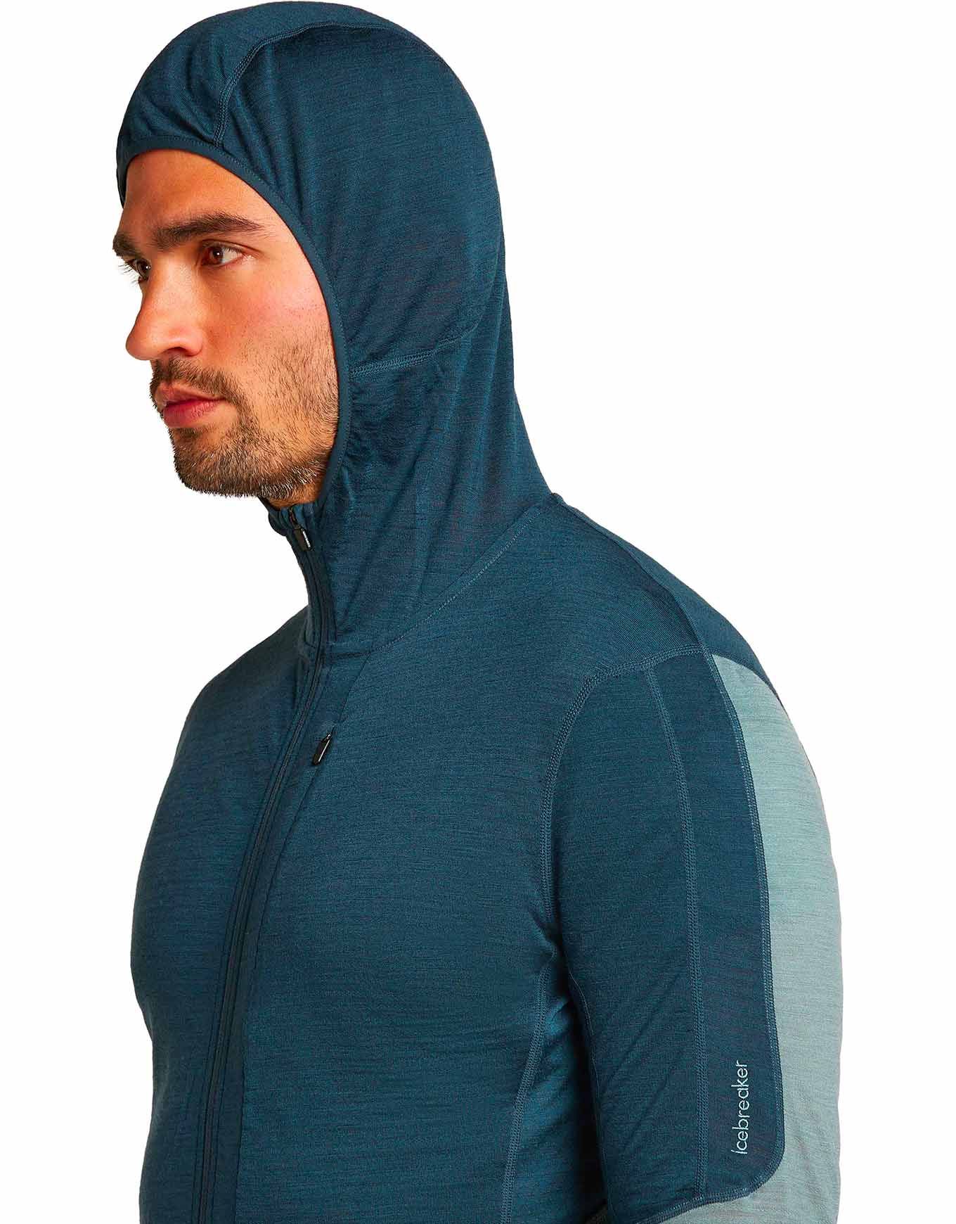 M Merino 200 Realfleece Descender LS Zip H Abyss/Blue Ash/Cb – Image 6