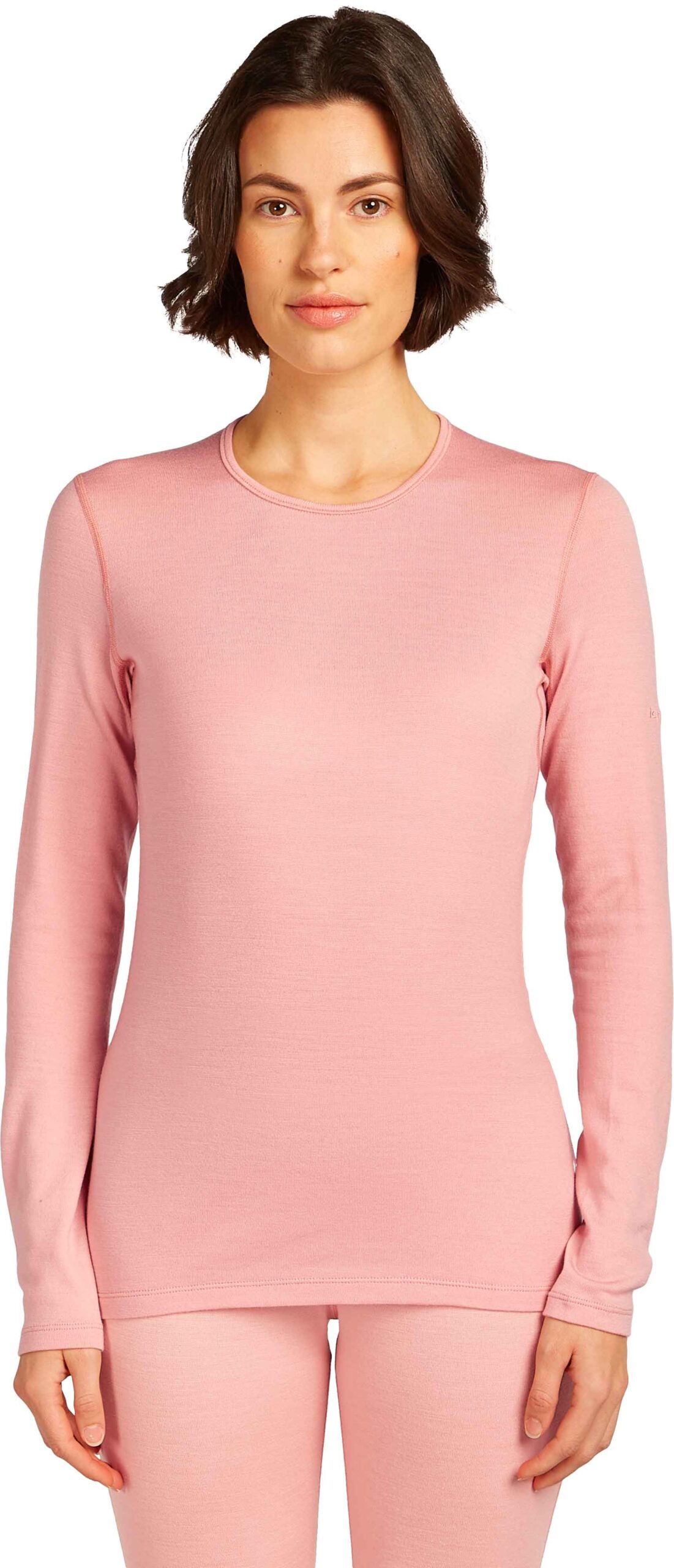W Merino 260 Tech LS Crewe Blush – Image 4