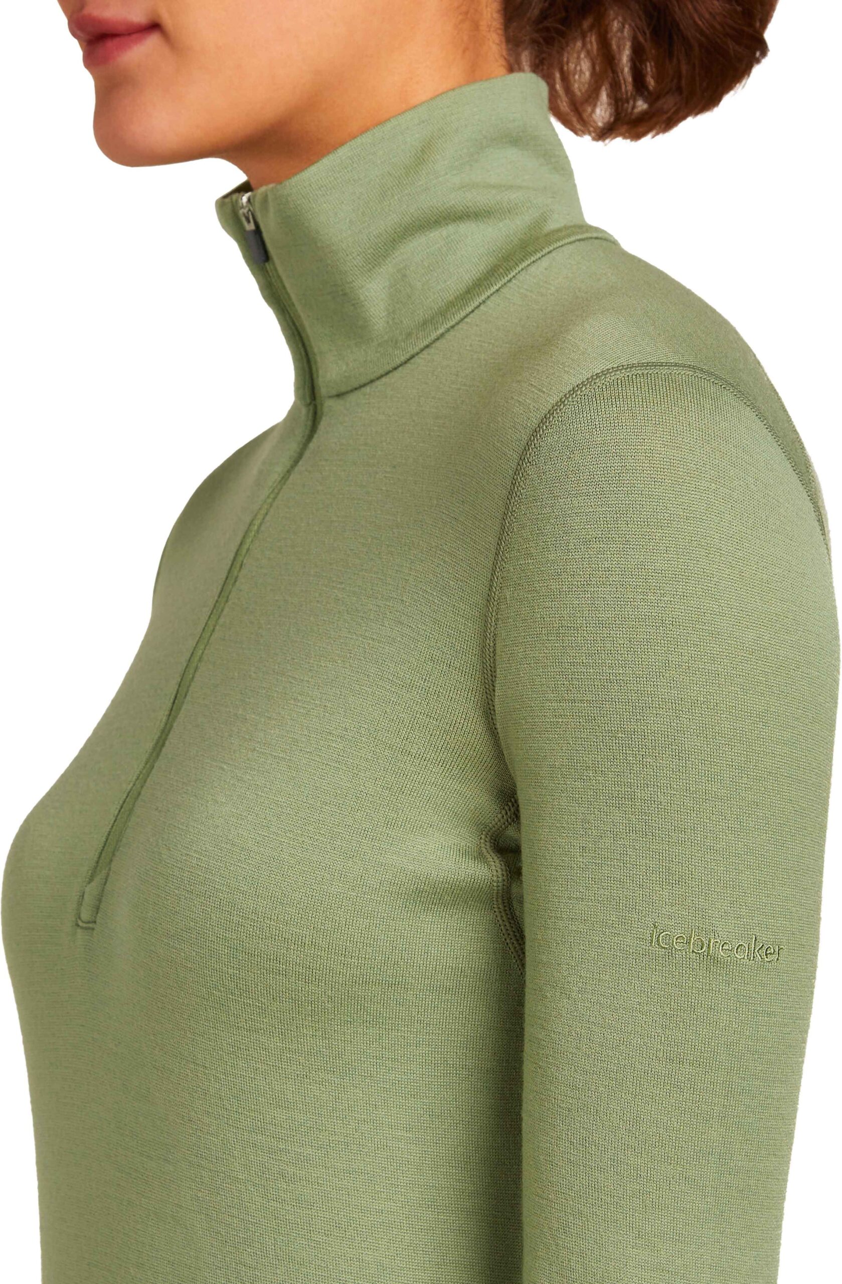 W Merino 260 Tech LS Half Zip Lichen – Image 5