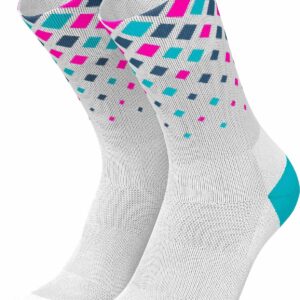 Running Crystals White Pink Cyan