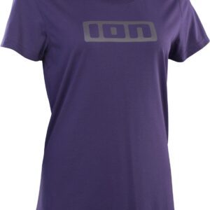 Bike Jersey Logo Ss Dr Women Dark Purple