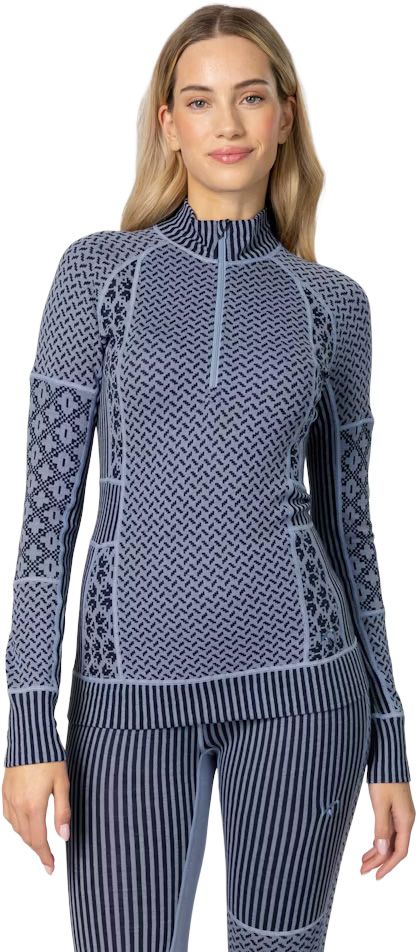 Smekker Half-Zip Baselayer Pastel Light Blue – Image 6