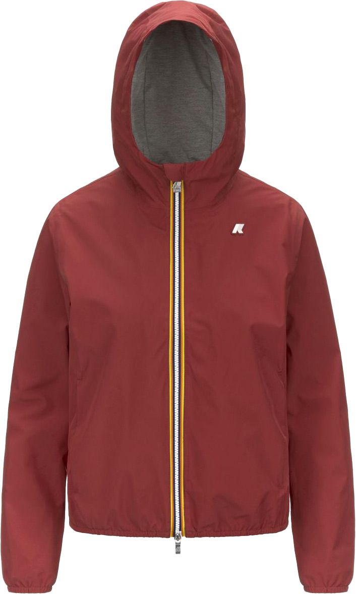 Lily Stretch Poly Jersey Red Brownish – Image 4