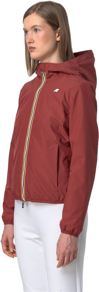 Lily Stretch Poly Jersey Red Brownish – Image 5