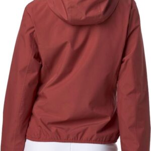 Lily Stretch Poly Jersey Red Brownish