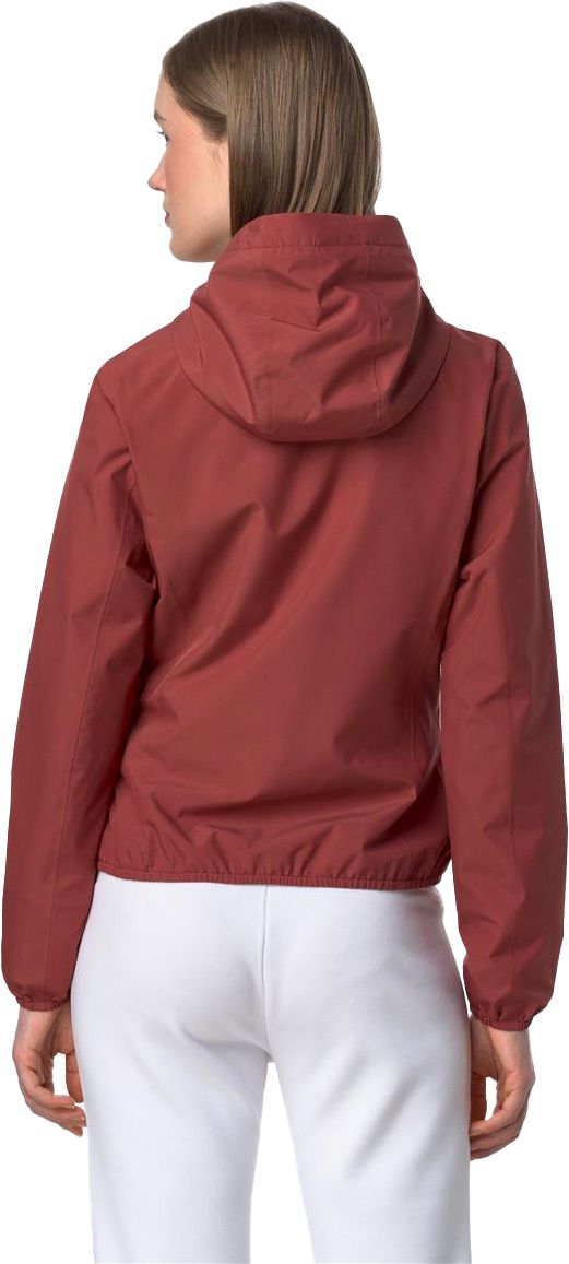 Lily Stretch Poly Jersey Red Brownish