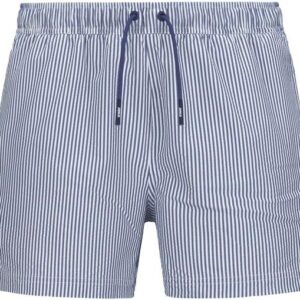 Hazel Mid Stripes Beach White Blue Deep Cobalt