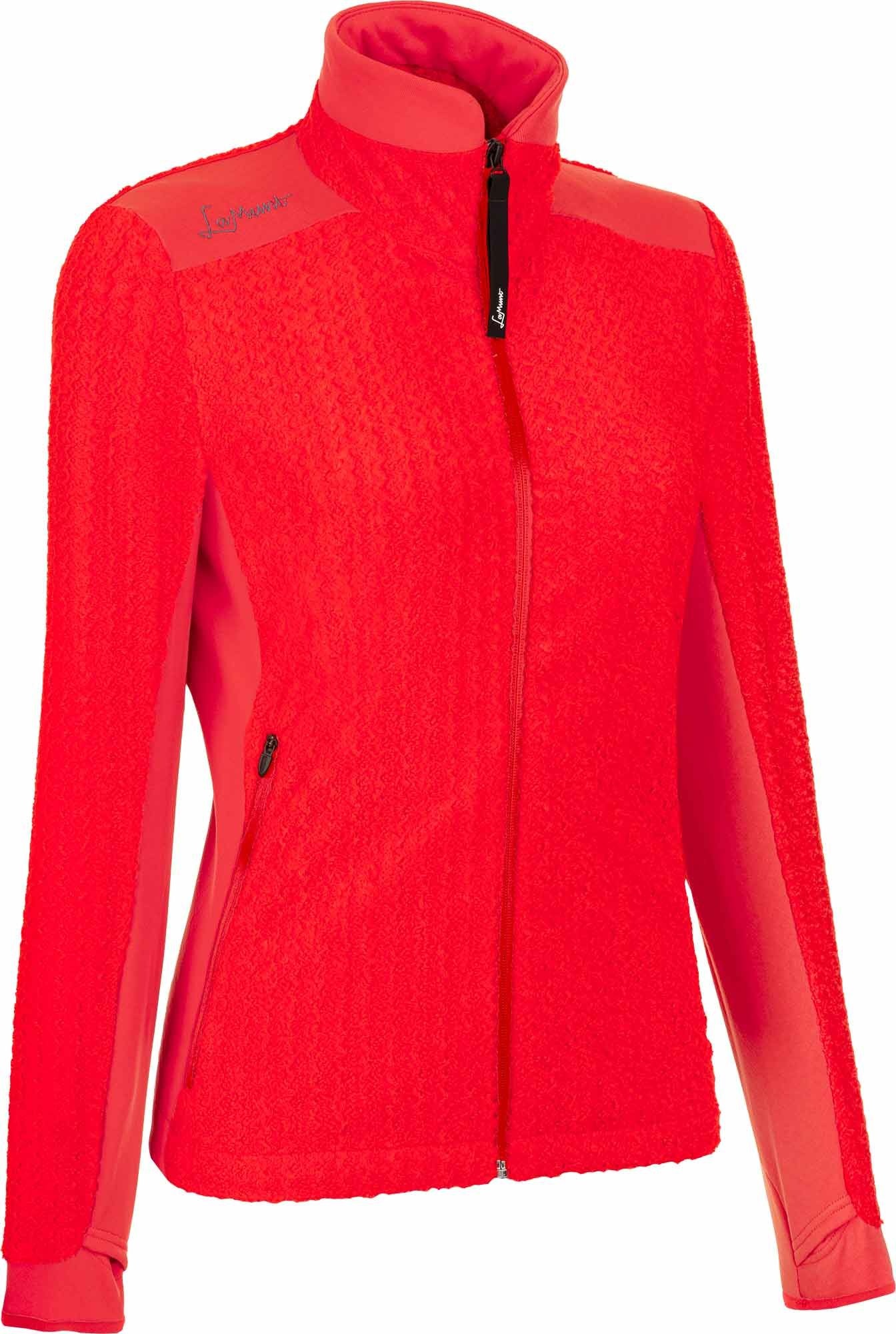 Jenny Warm Full Zip Fleece Berry Red
