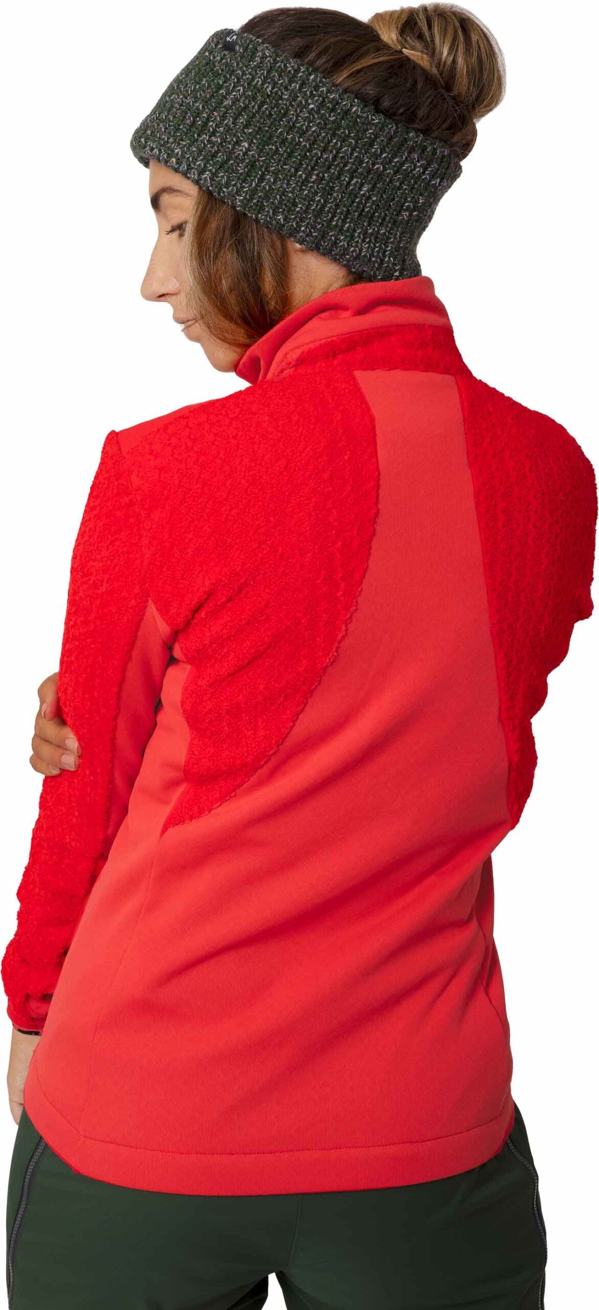 Jenny Warm Full Zip Fleece Berry Red – Image 4