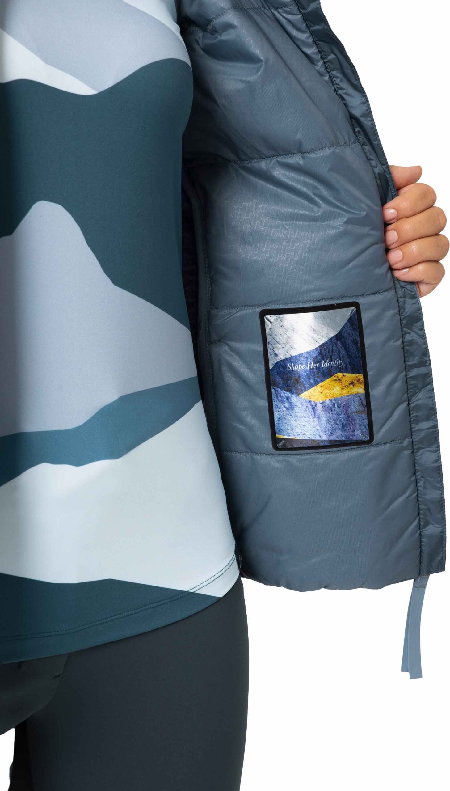 Alberta Remoca Hybrid Jkt Antic Blue – Image 2