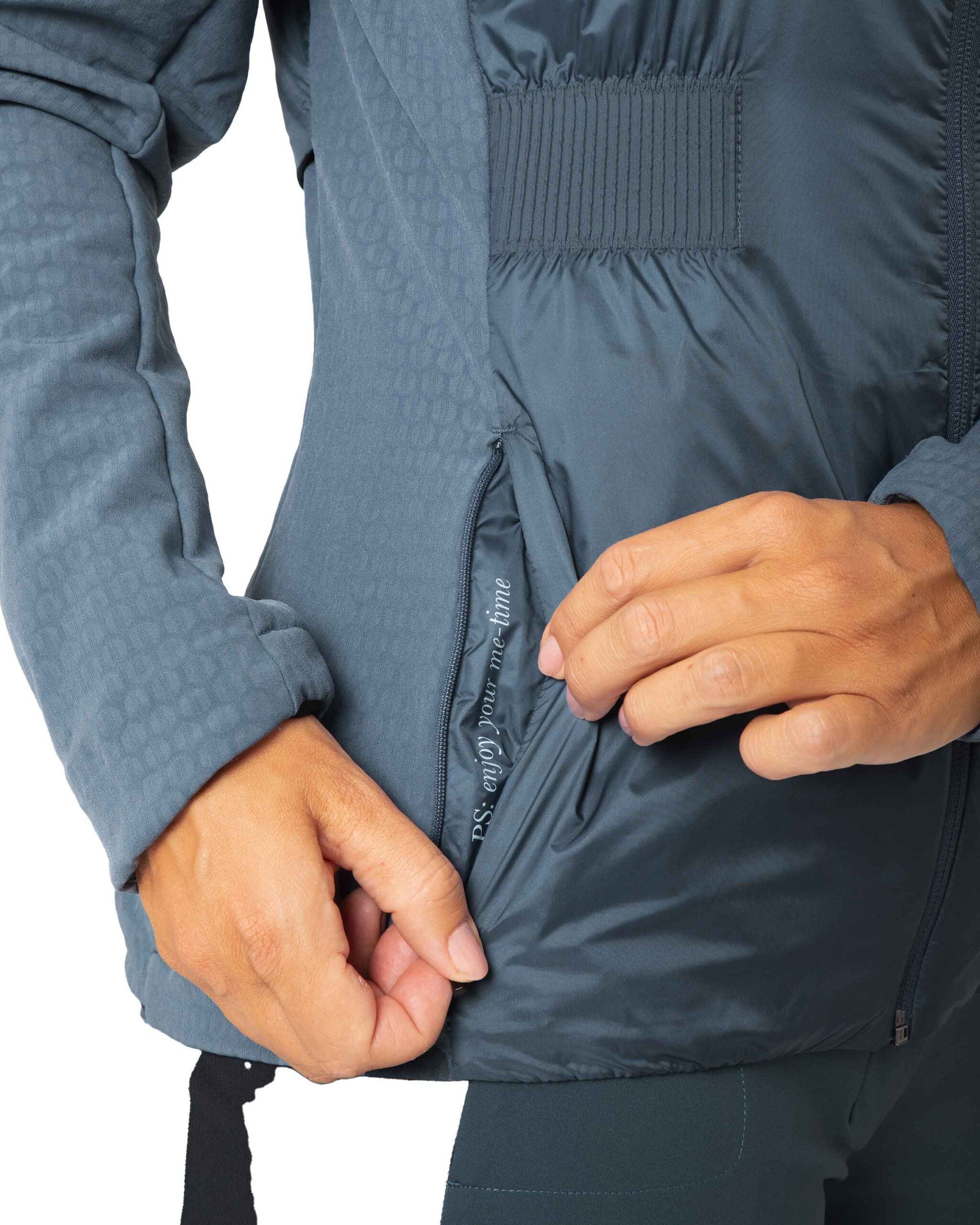 Alberta Remoca Hybrid Jkt Antic Blue – Image 3