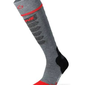 Heat Sock 5.1 Toe Cap Slim Fit Grise / Rouge