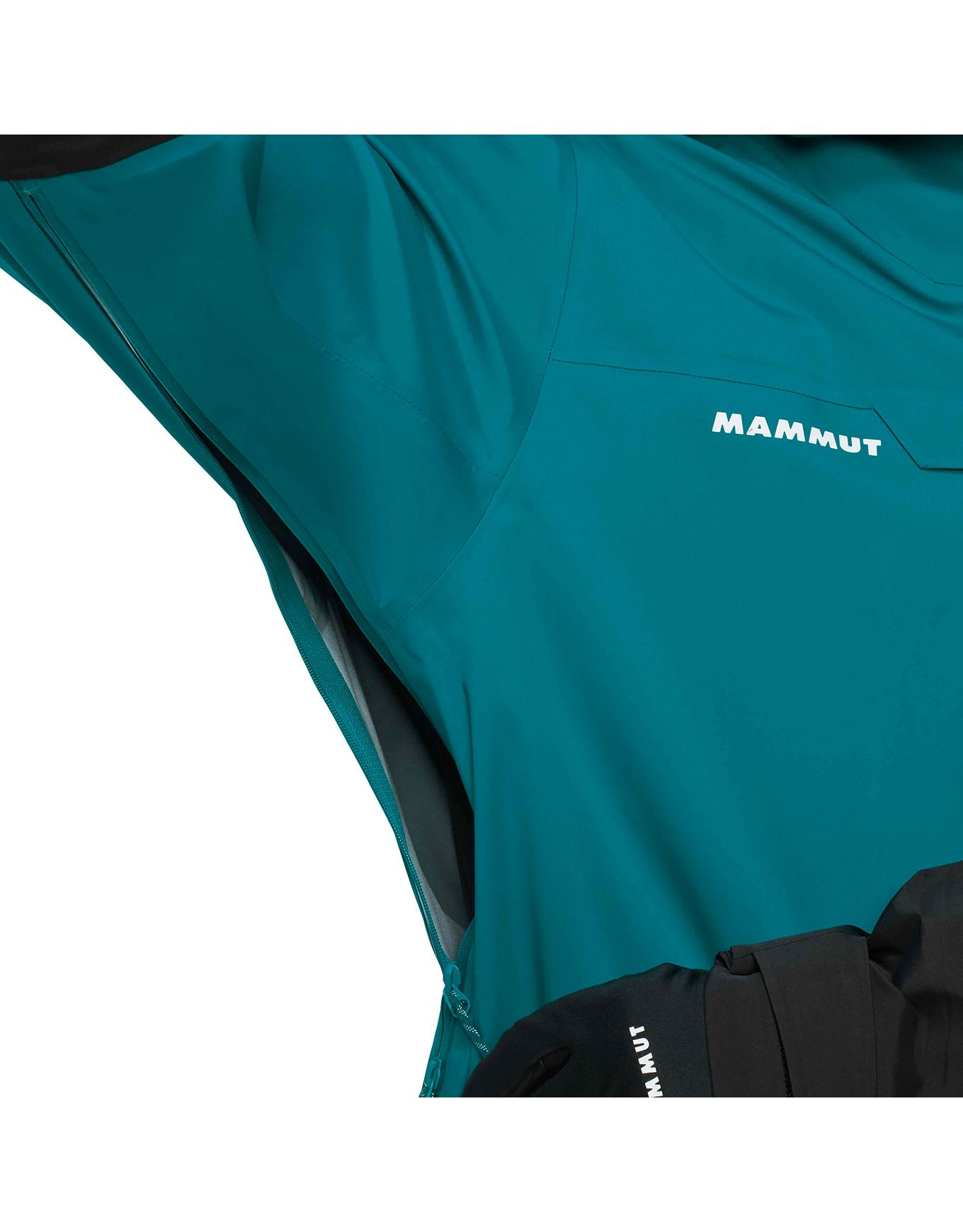 Haldigrat HS Hooded Jacket Men Deep Teal Black – Image 6