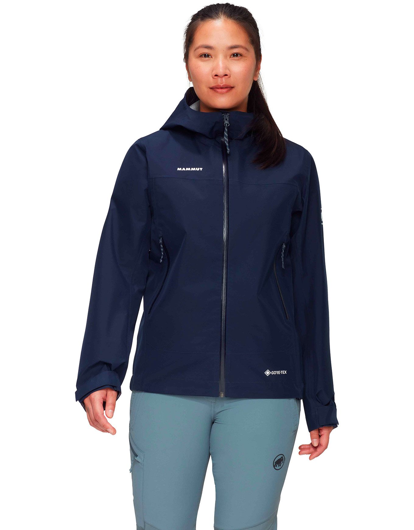Crater Light HS Hooded Jacket Women Marine – Image 2