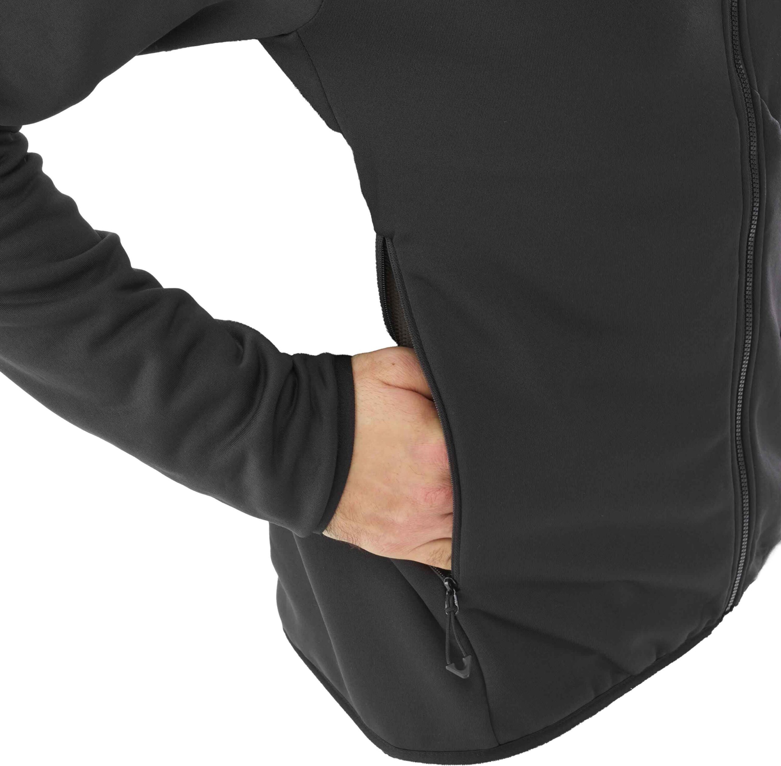 Seneca Fleece Jkt M Black – Image 3