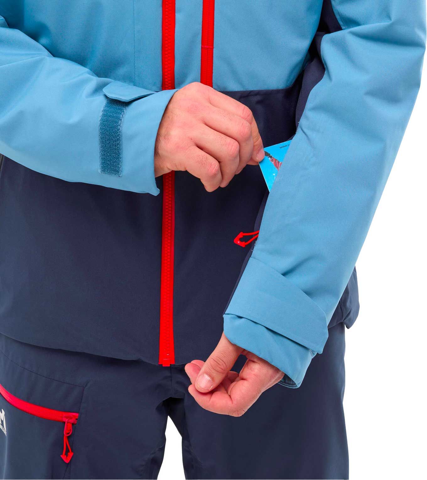 Grands Montets Peak Jkt M Coronet Blue Saphir – Image 2