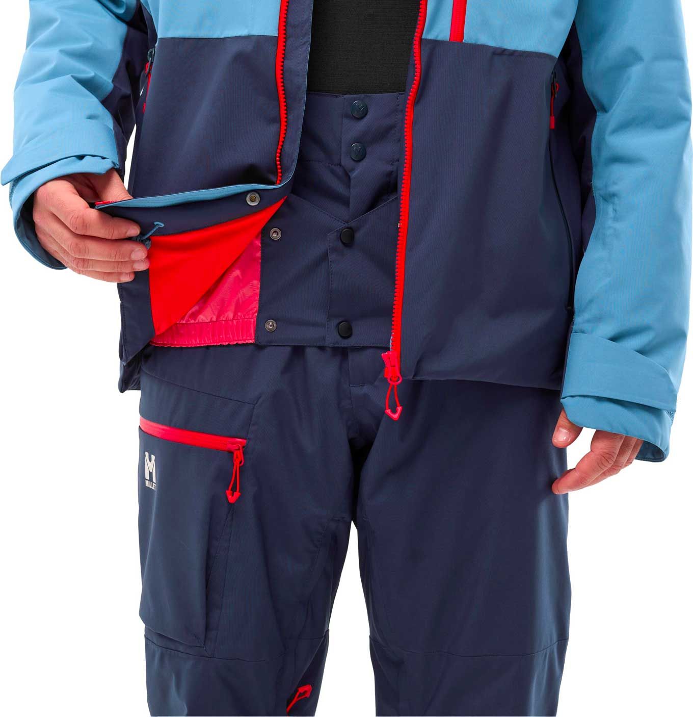 Grands Montets Peak Jkt M Coronet Blue Saphir – Image 8