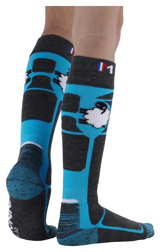 Wooly Junior Kids Socks Bleu – Image 3