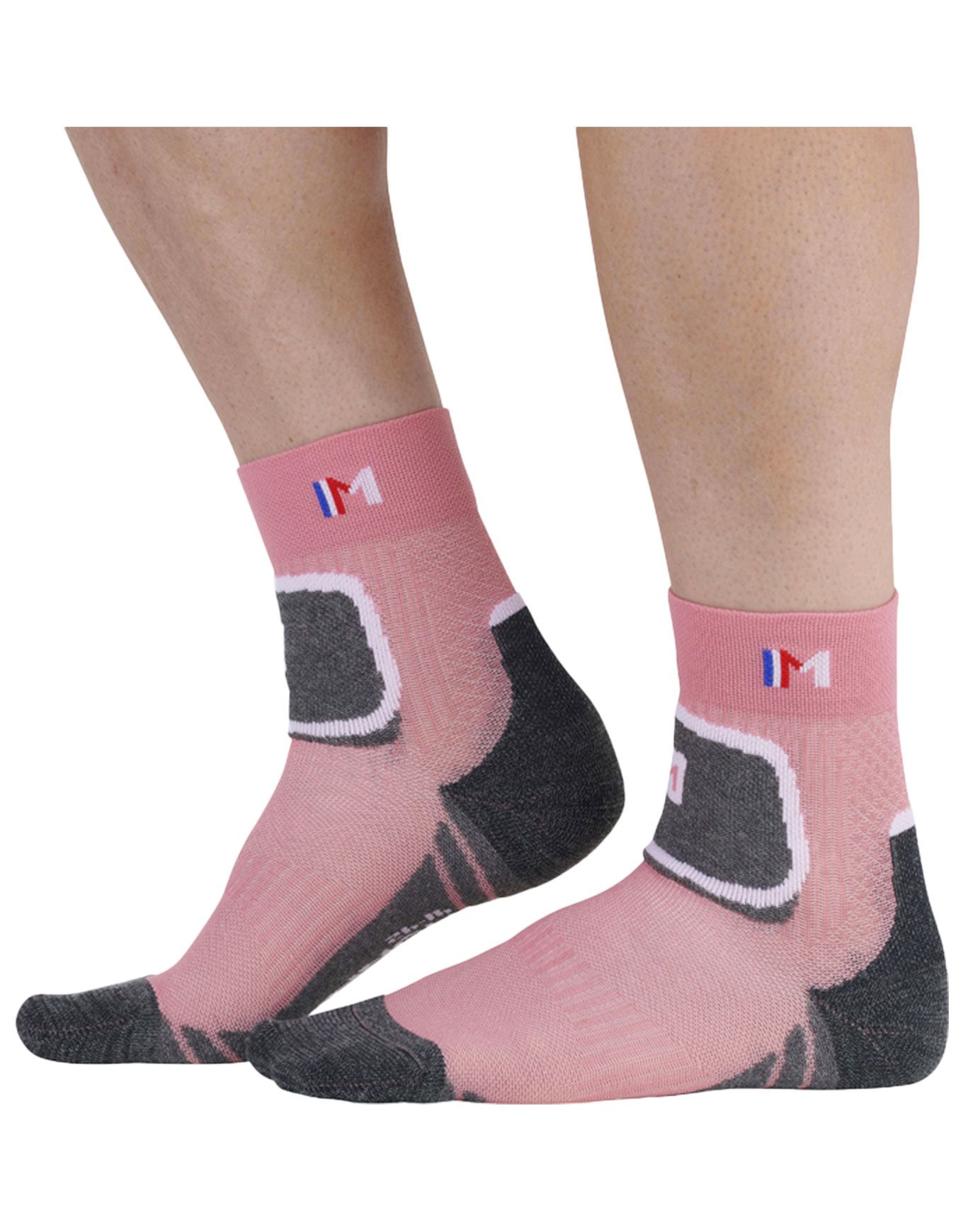 Socquette Mid Perf Rose – Image 3