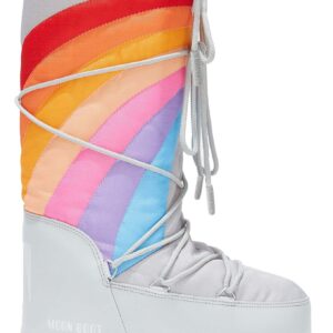 Moon Boot Icon Rainbow Glacier/Blue Red