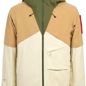 Gore-Tex 2L Stretch Insulated Jacket Sand-Castle Wall-Winter Moss