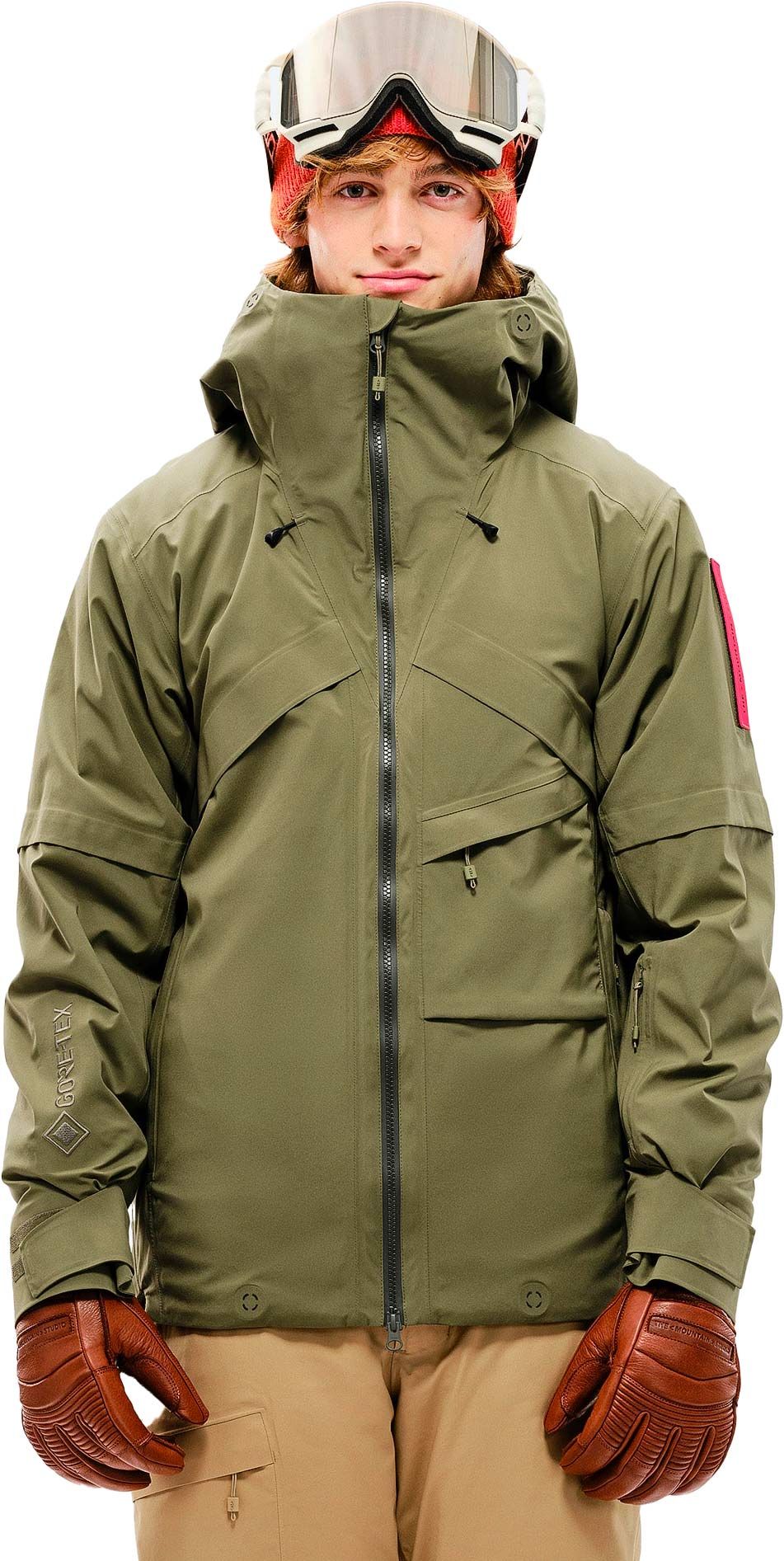Gore-Tex 2L Stretch Insulated Jacket Winter Moss – Image 2