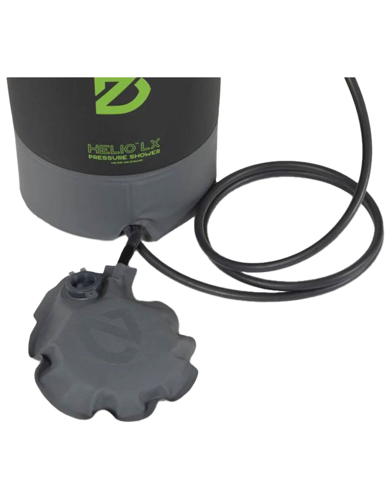 Helio LX Pressure Shower Black/Apple Green – Image 5