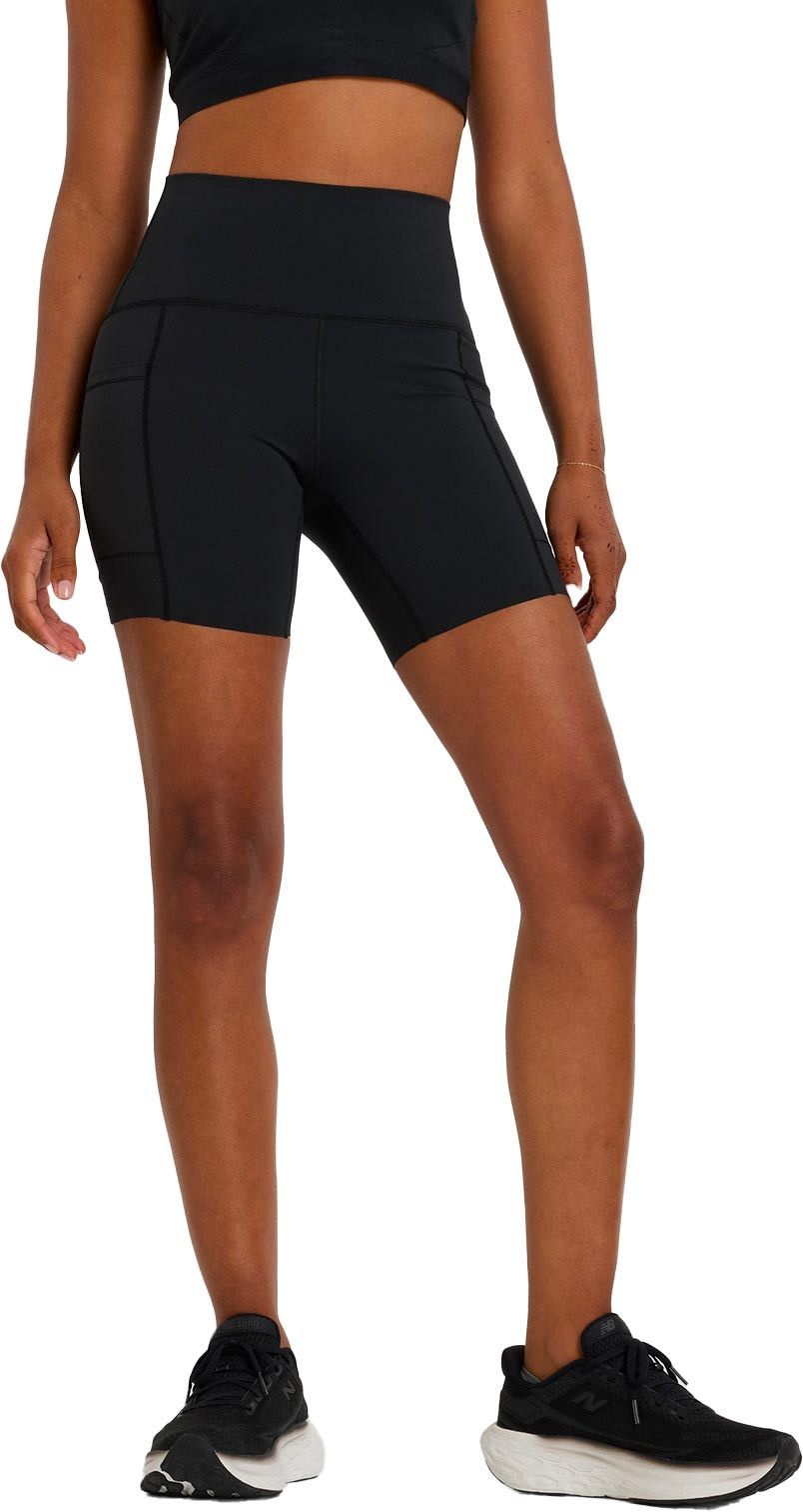 Nb Sleek Pocket High Rise Short 6" W Black – Image 5