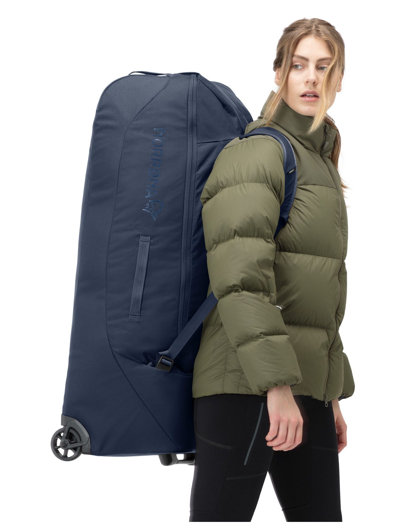 Norrøna 120L Trolley Bag Indigo Night – Image 2