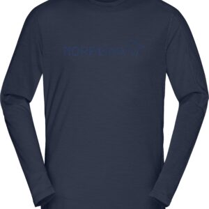Falketind Equaliser Merino Round Neck M'S Indigo Night
