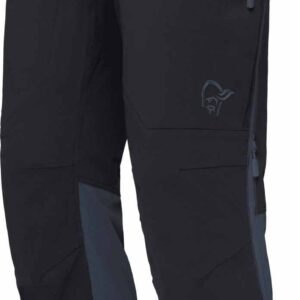 Trollveggen Flex1 Pants M'S Cool Black/Caviar Black
