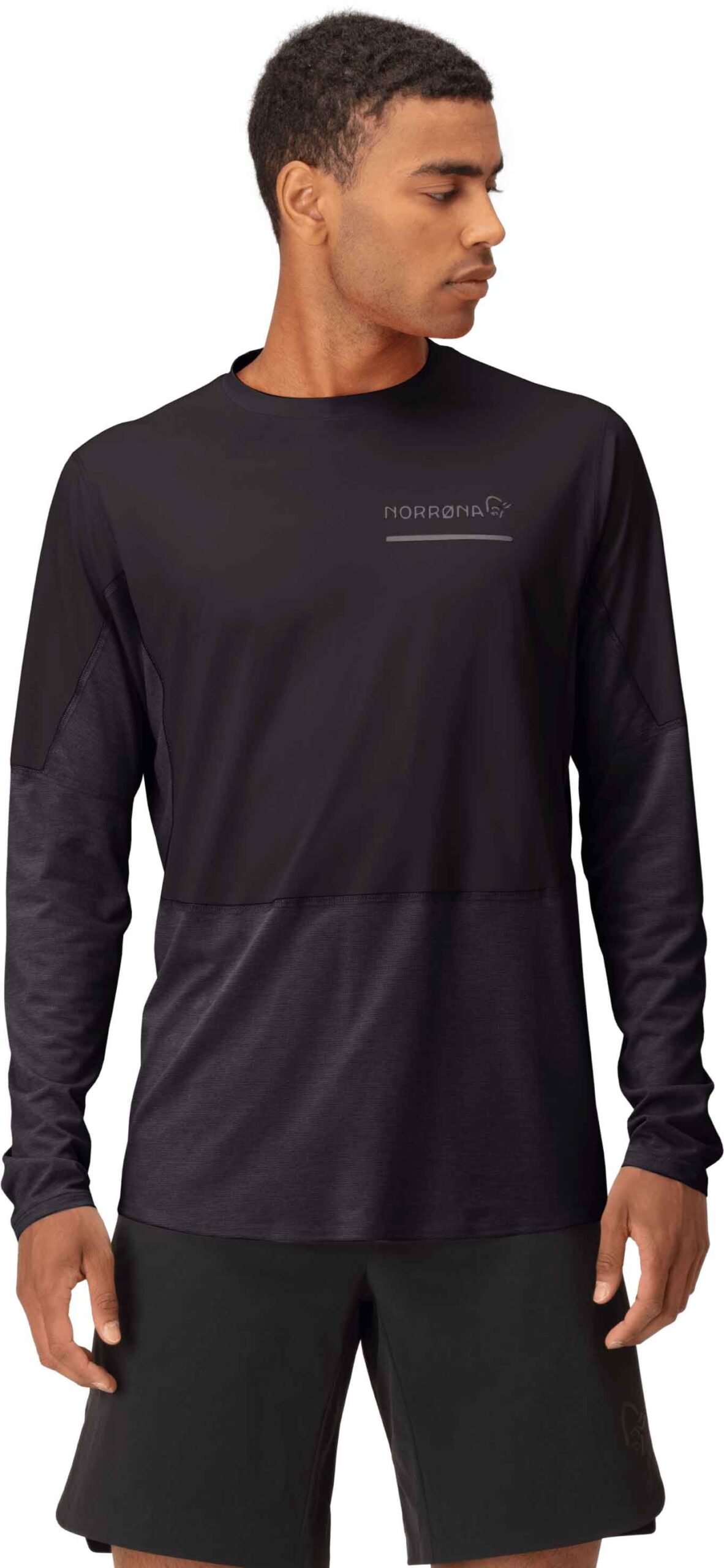 Senja Equaliser Lightweight Long Sleeve M'S Caviar Black – Image 2