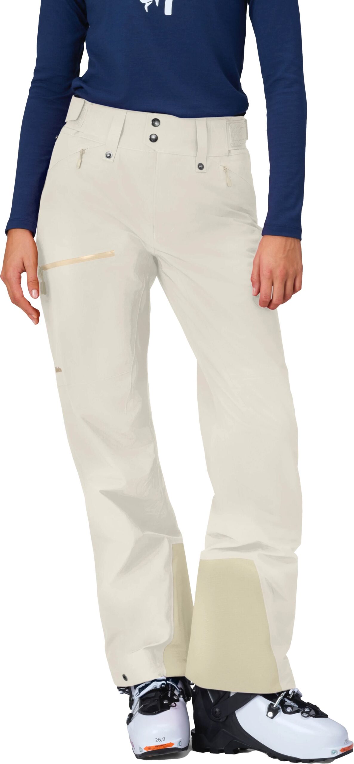 Lofoten Gore-Tex Pants W Oatmeal – Image 2