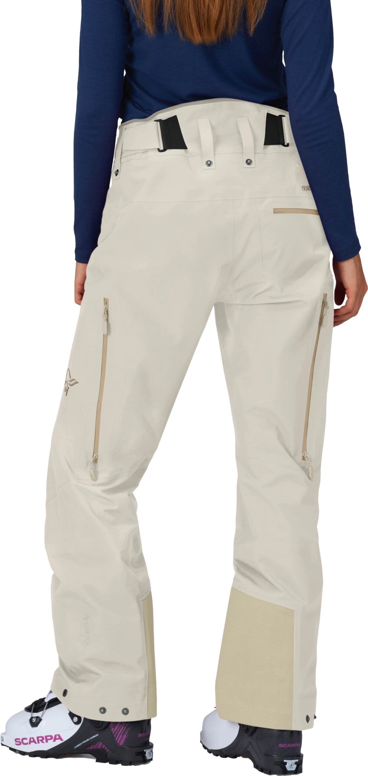 Lofoten Gore-Tex Pants W Oatmeal – Image 5