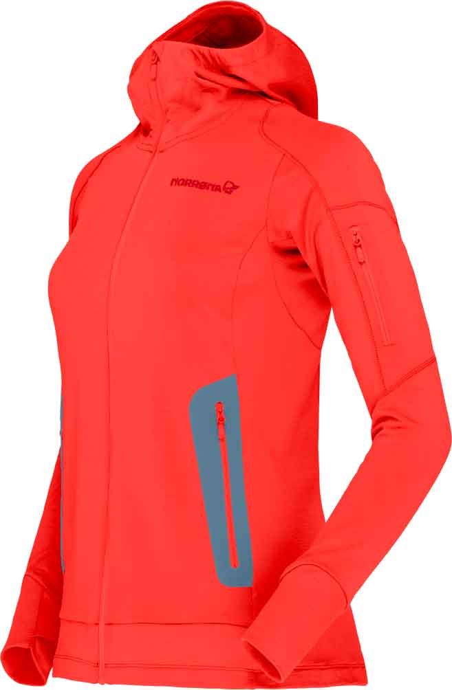 Falketind Power Grid Zip Hood W'S Arednalin – Image 3