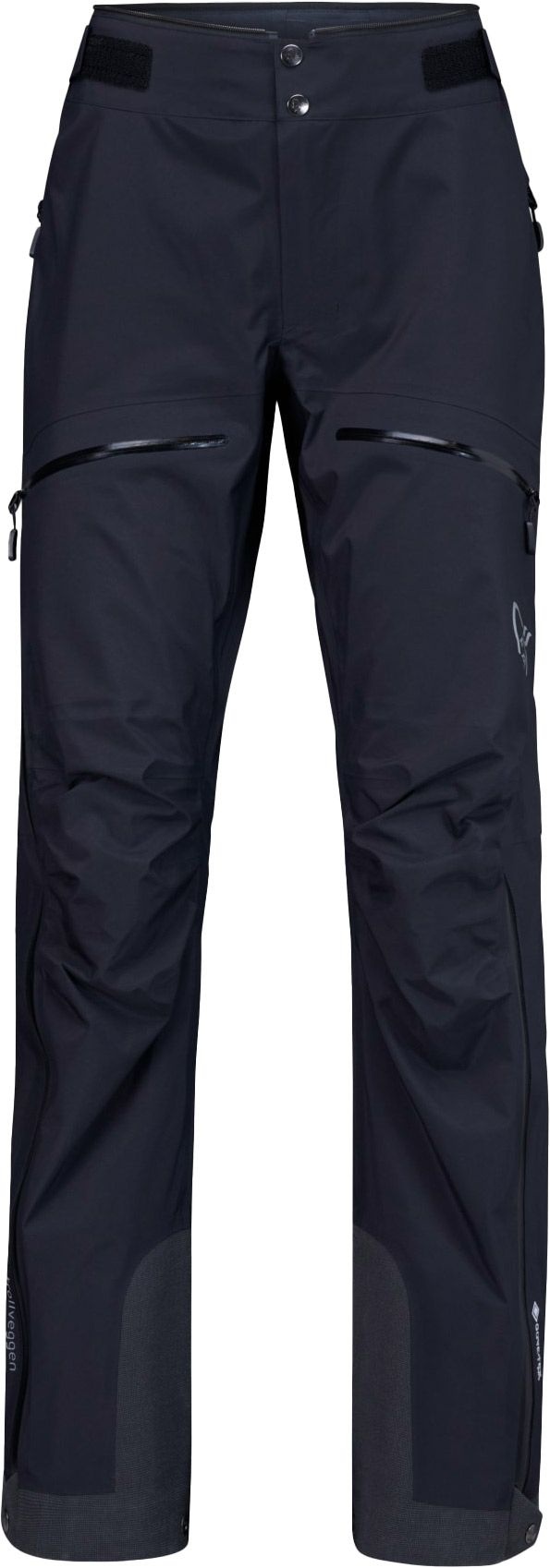 Trollveggen Gore-Tex Pro Light Pants W Caviar Black – Image 5
