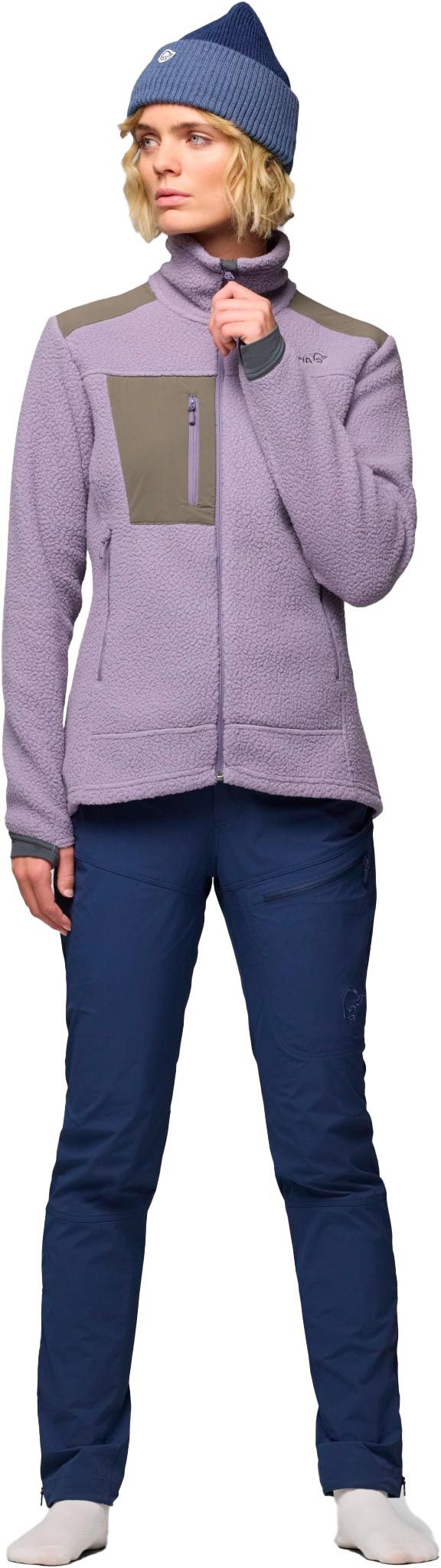 Trollveggen Warm3 Jacket W Purple Sage – Image 3