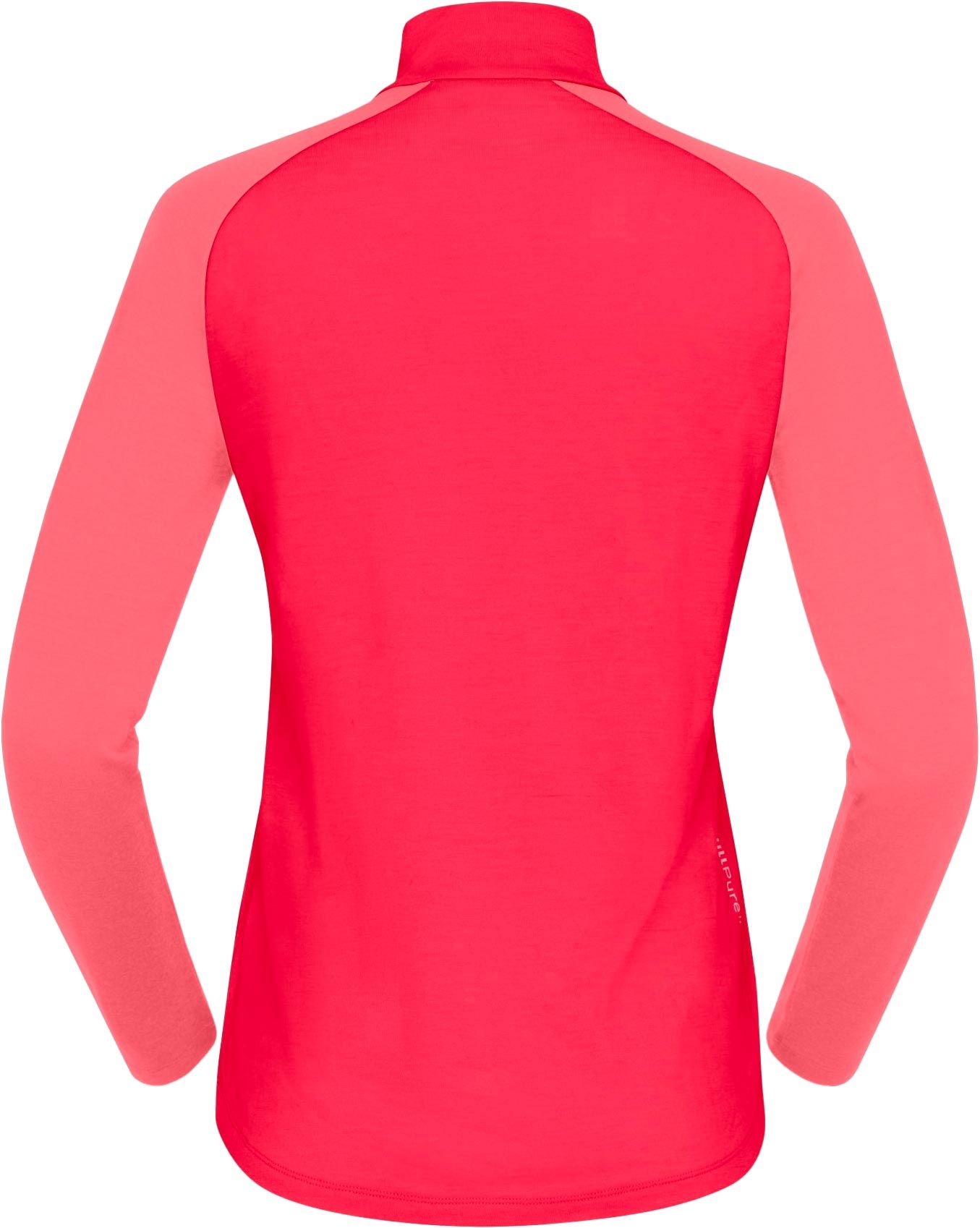 Femund PureUll Zip Neck W Watermelon – Image 2