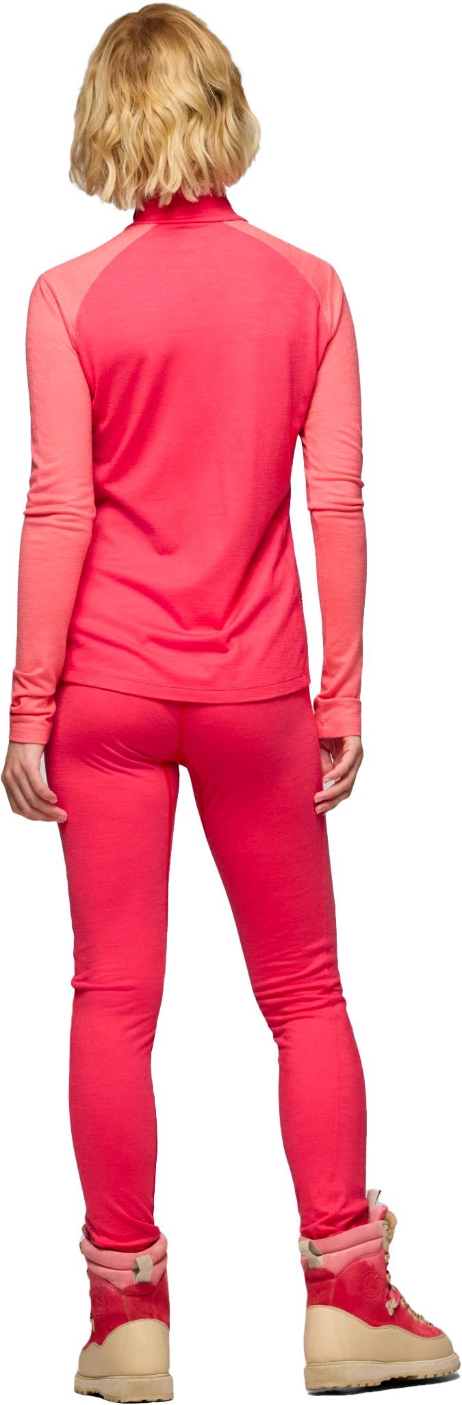 Femund PureUll Zip Neck W Watermelon – Image 4