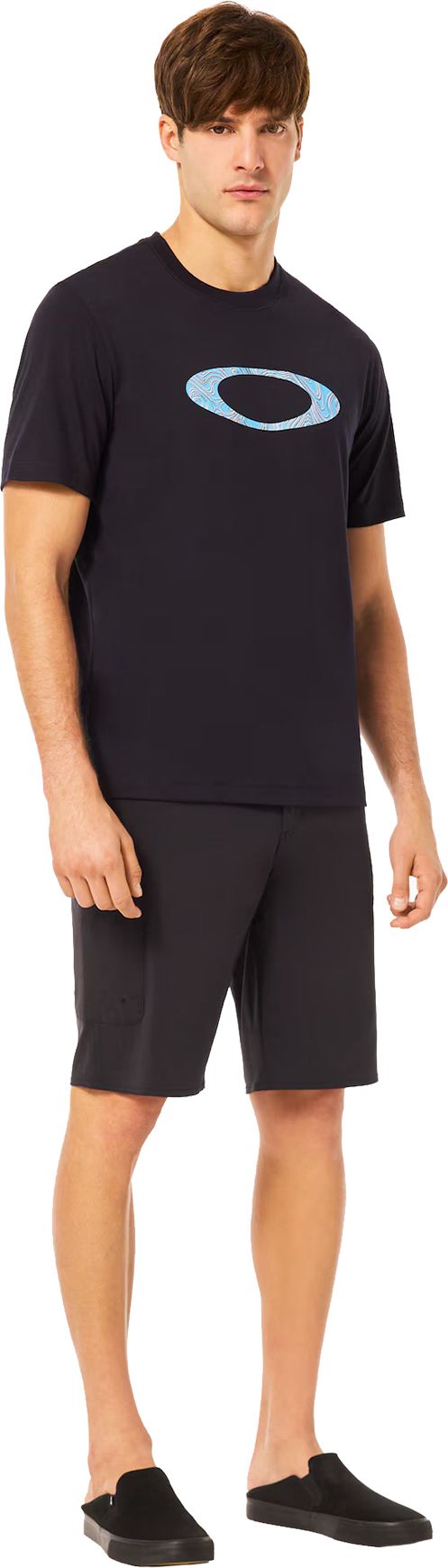 Graphic Metal Ellipse SS Tee Blackout – Image 3