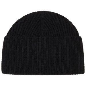 Ellipse Ribbed Beanie Blackout