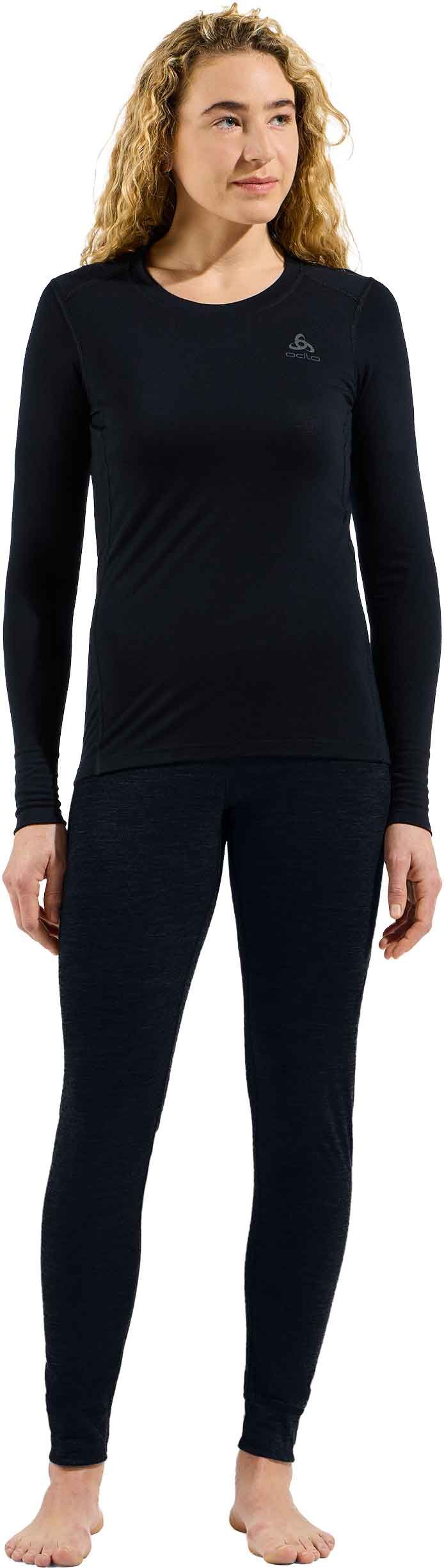 BL Top Crew Neck LS Merino 200 W Black – Image 5