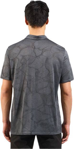 Ascent Chill-Tec Polo Shirt SS Black Melange – Image 4