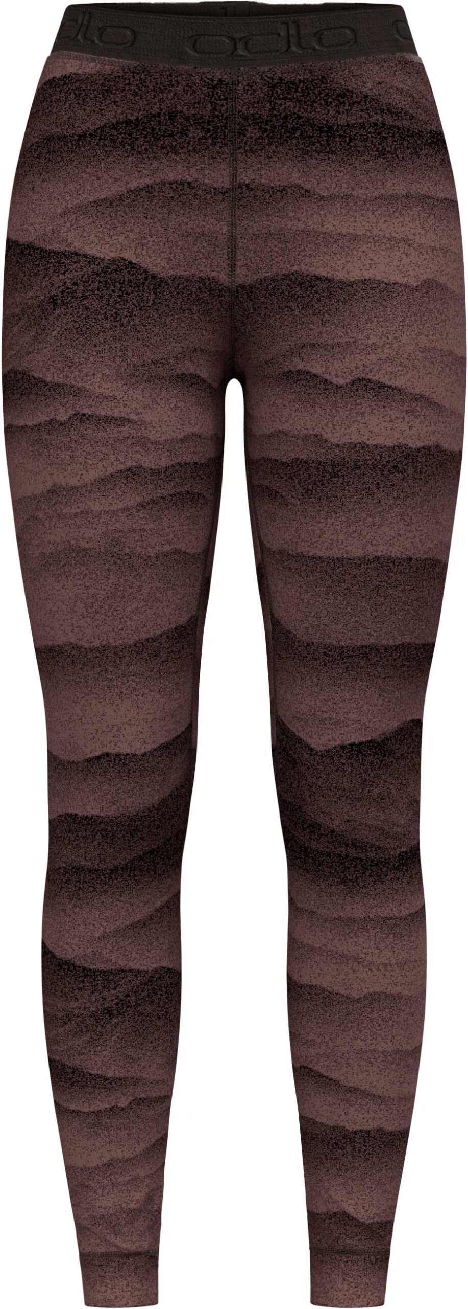 BL Bottom Long Merino Ridgelines W Fudge Black – Image 2