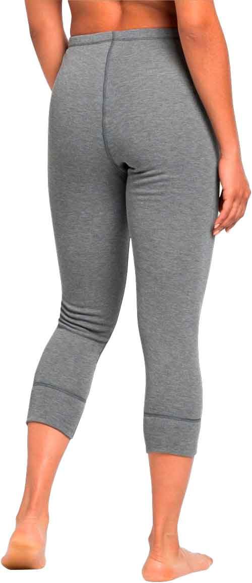 BL Bottom 3/4 Active Warm W Odlo Steel Grey Melange – Image 3