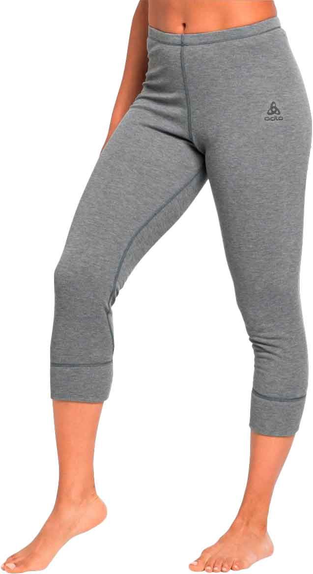 BL Bottom 3/4 Active Warm W Odlo Steel Grey Melange – Image 4