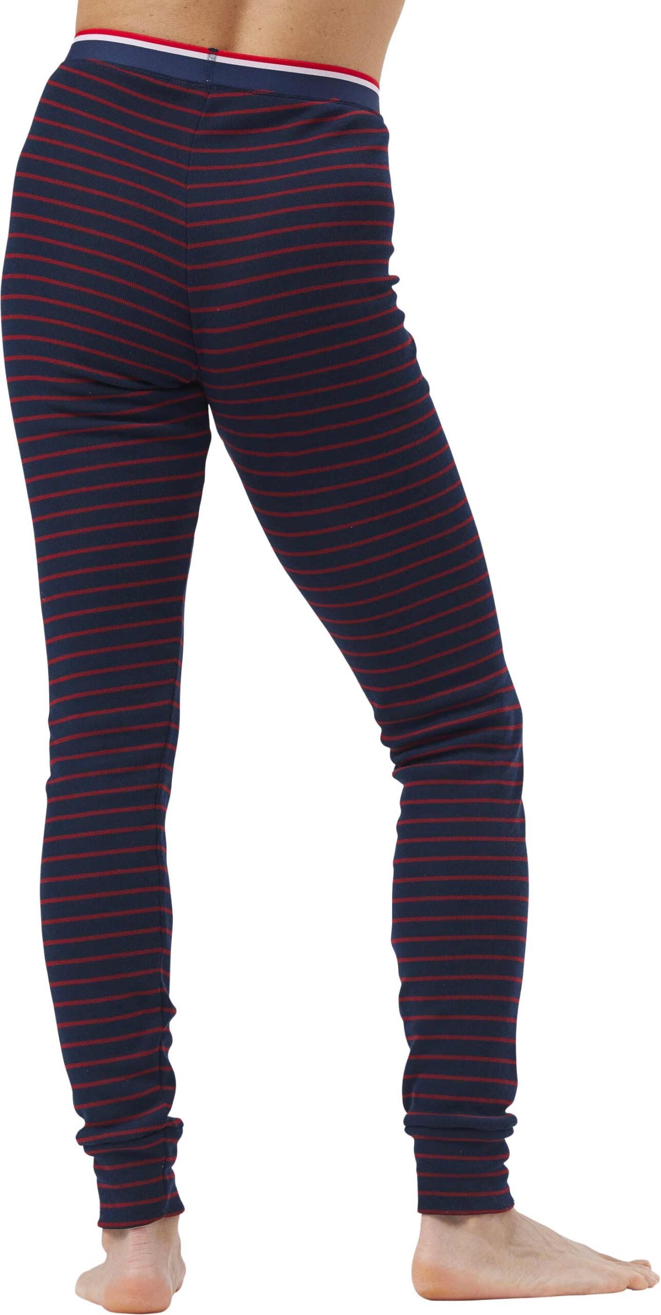 BL Bottom Long Active Warm Originals Stripes W Dark Sapphire Tomato