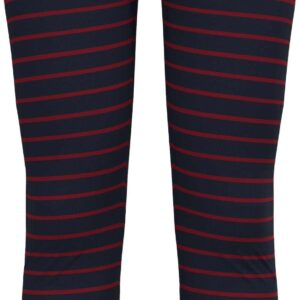 BL Bottom Long Active Warm Kids Stripes Dark Sapphire Tomato